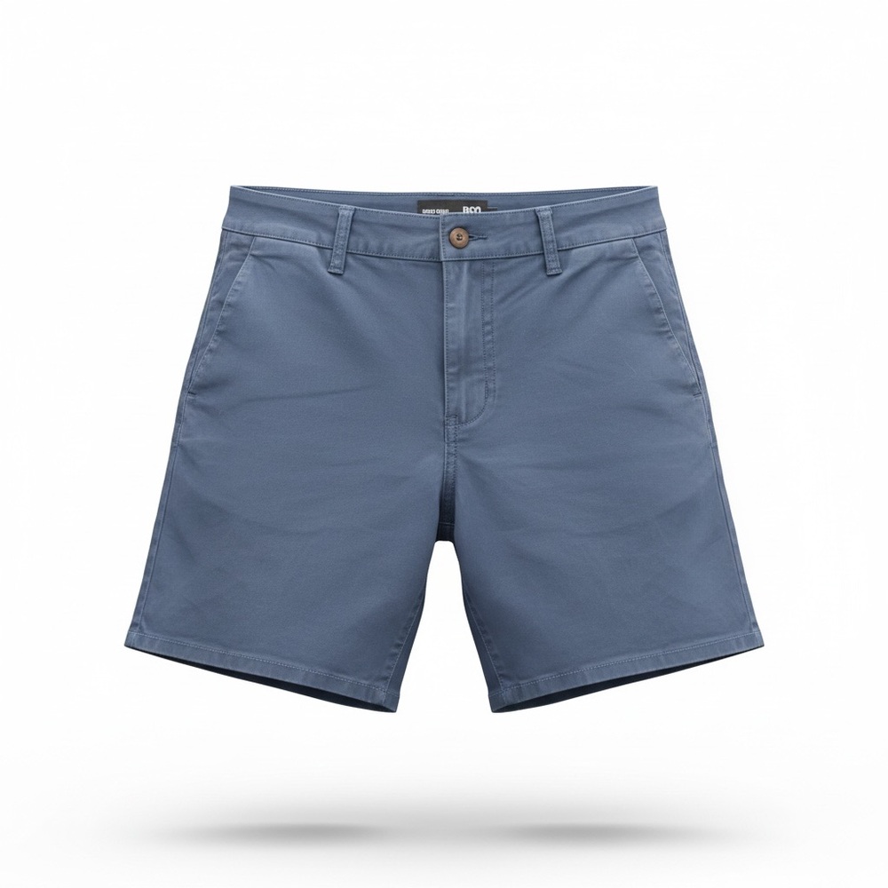 RSQ Dark Blue Flat Front Men's Shorts